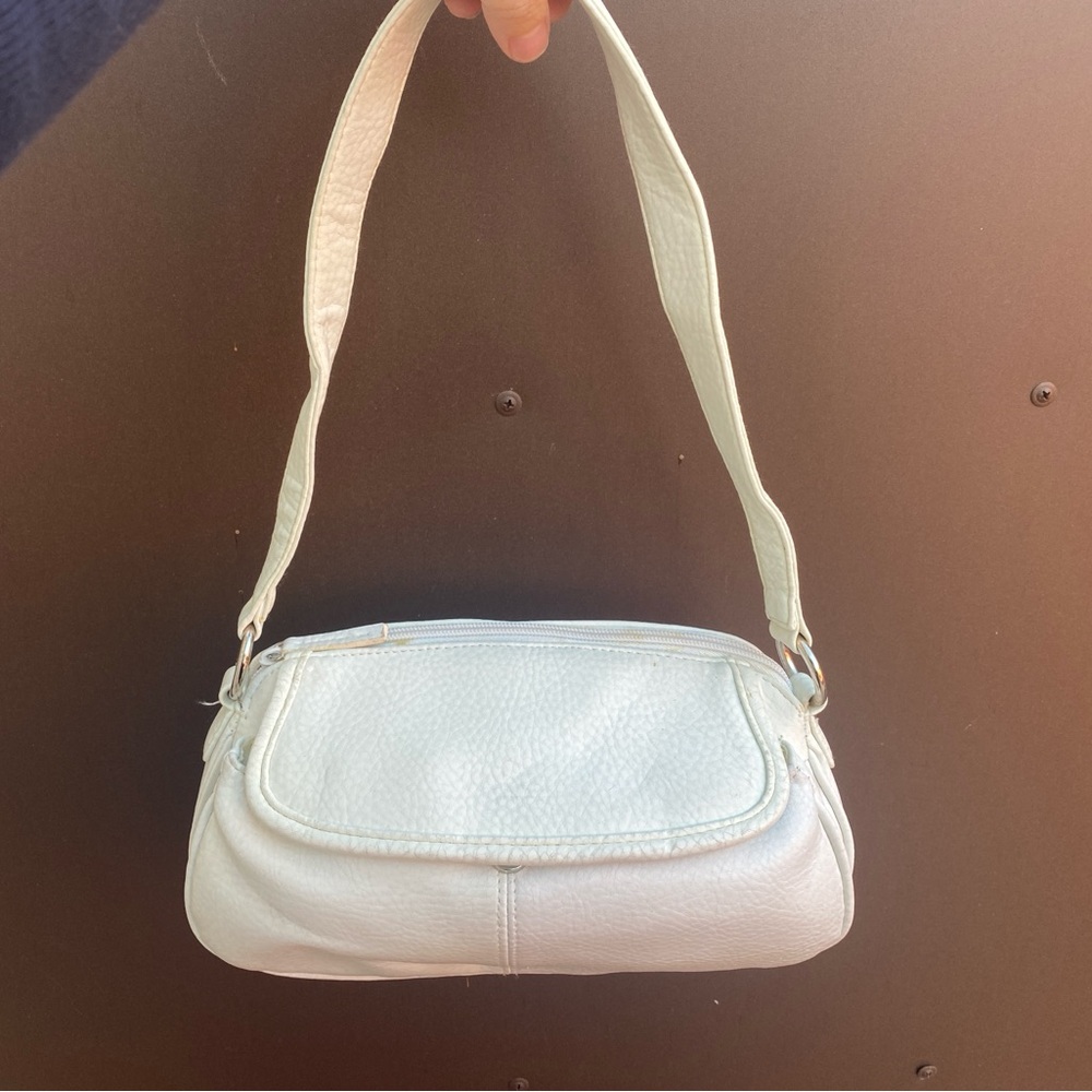 White purse